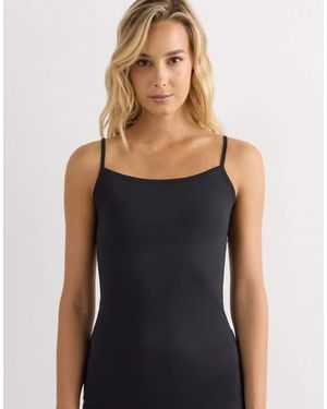 Intimissimi Ultrafresh Cotton Vest Top - Black