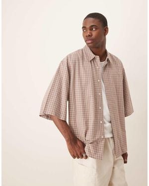 ASOS Oversized Shirt - Natural