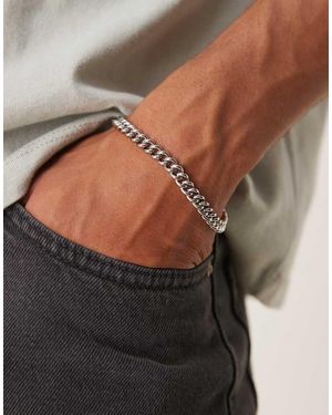 ASOS Waterproof Stainless Chunky Curb Chain - Black