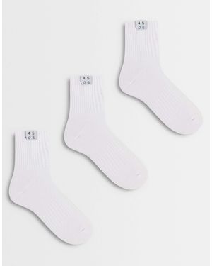 4505 – 3er-pack studio-socken - Natur