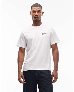 Lacoste T-Shirt Da Casa Bianca - Bianco