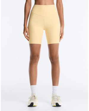 Oysho Comfortlux High-rise 20cm Short leggings - Natural