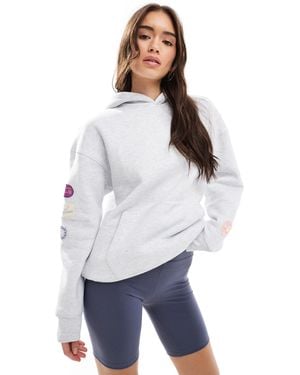 Cotton On Cotton On Patch Graphic Hoodie - White