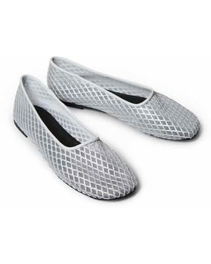 Calvin Klein Ballerina Mesh Flats - Grey