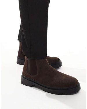 Walk London Callum Chelsea Boot - Black