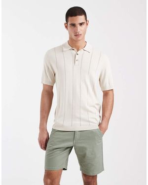 Brave Soul Chino Shorts - Grey