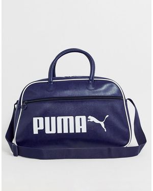 PUMA Campus - Retro-Holdall in Marineblau