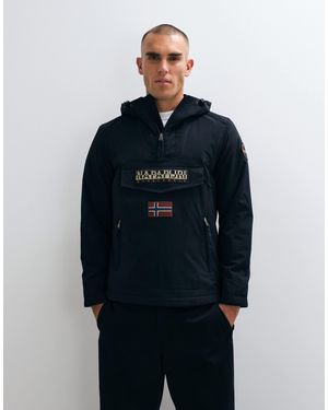 Napapijri Rainforest anorak mit tasche - Blau