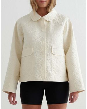 Aim'n Giacca Mandorla Da Donna Con Motivo Patchwork - Neutro