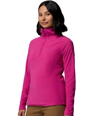 Columbia Glacial Iv 1/2 Zip Fleece - Pink