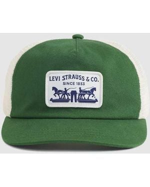 Levi's Presidio Cappellino Trucker - Verde