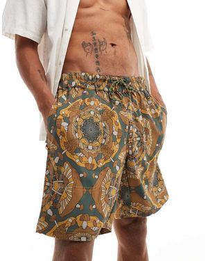 Kavu Pantaloncini Ad Asciugatura Rapida Con Protezione Uv E Stampa - Multicolore