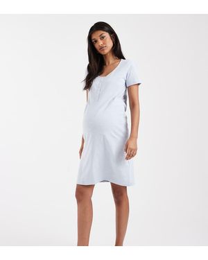 Mama.licious Mamalicious Maternity Nightdress With Nursing Function - White