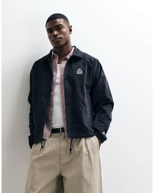 Nike Club ncc logo-cord coach-jacke - Blau