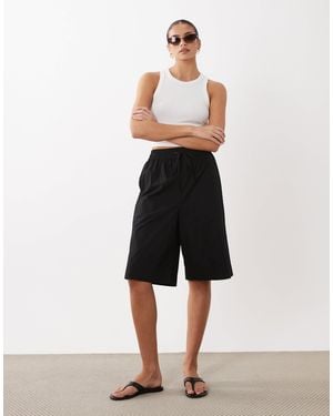 ASOS Longline Shorts - Natural