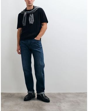 Mango Pola Straight Jean - Blue