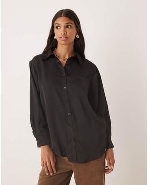 Glamorous Oversized Shirt - Black