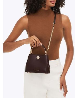 Carvela Kurt Geiger Jackpot Top Handle Shoulder Bag - Brown