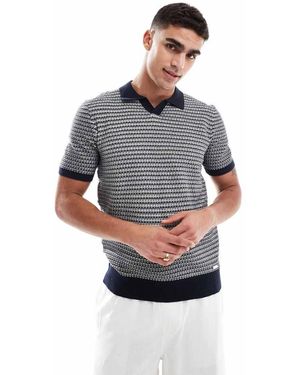 Threadbare Polo - Blu