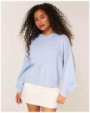 Hollister Easy Jumper Hoodie - Blue