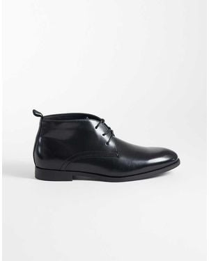 ASOS Lace Up Chukka Boots - Black