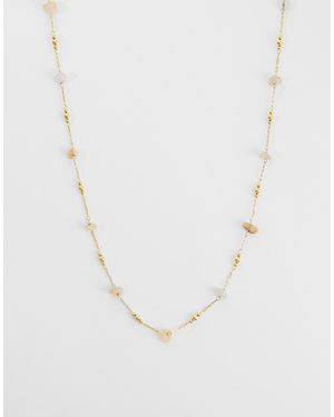 Orelia Elia - collier né - Blanc