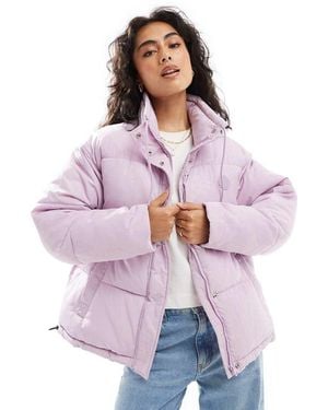 HUGO Falena Puffer Jacket - Purple
