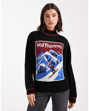 South Beach Val Thornes Knitted Jumper - Black