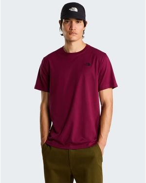 The North Face Evolution Simple Dome Regular T-Shirt - Red