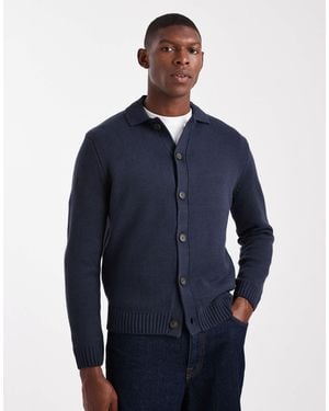 Only & Sons – regular-fit-strickjacke - Blau