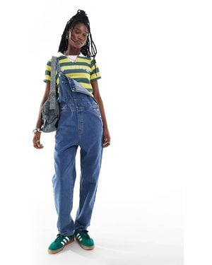 Monki Denim Dungarees - Blue