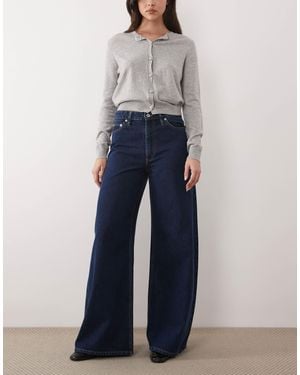 Mango Iris 100% Cotton baggy Jean - Blue