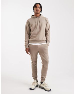 JJ Rebel Slim jogger With Logo - Natural