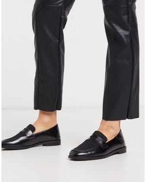 Stradivarius Mocasines con detalle - Negro