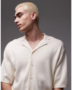 TOPMAN – polohemd aus strick - Grau