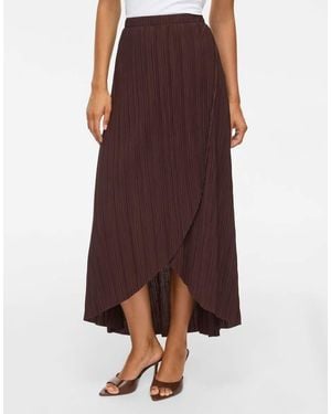 Vila Maxi Skirt - Brown