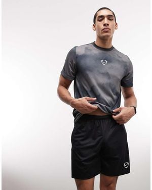 Nike Football Dri-fit Academy+ Logo Shorts - Grey