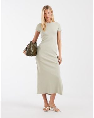 & Other Stories Jersey Maxi Dress - White