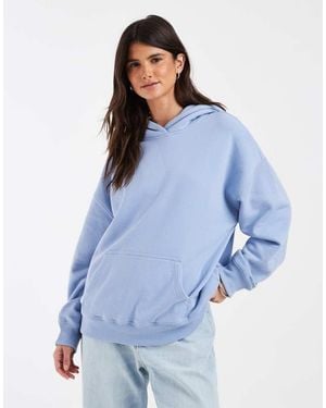Hollister Oversized Hoodie - Blue