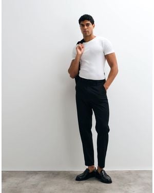 ASOS Tapered Suit Pants - Black