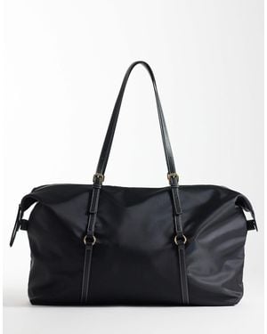 ASOS Nylon Weekend Bag - Black