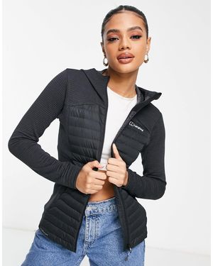 Berghaus – nula micro – wasserabweisende, isolierte hybrid-jacke - Blau