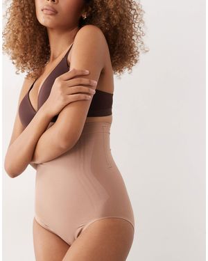 Spanx Sculpt Gofigure High-waisted Brief - Pink