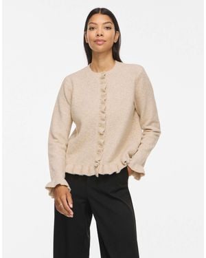 Vila – strickjacke - Natur