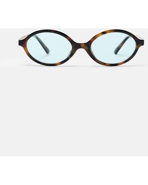 Pull&Bear – mini-sonnenbrille - Blau