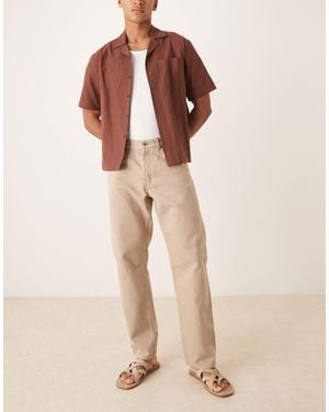 ARKET Ocean Loose Fit Jeans - White