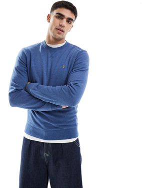 Farah Tim - sweat ras - Bleu