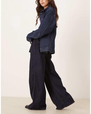 Wrangler Canyon Wide Leg Jeans - Blue