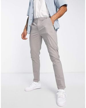 Gianni Feraud Elasticated Waist Smart Trousers - Grey