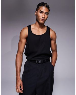 ASOS Oversized Vest - Black
